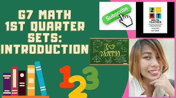 Sets: Introduction and Definition of Terms (Module 1, Part 1)