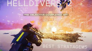 HellDivers 2 - Best Stratagems - Most kills - Best Rifle - Best Tactics - Bugs