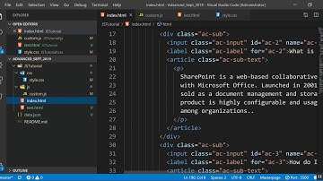 Building SharePoint FAQ using jQuery and REST API