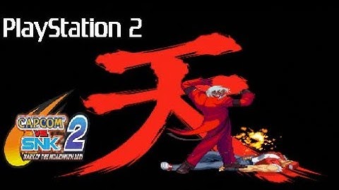 Capcom Vs. SNK 2 playthrough (PS2) (1CC)