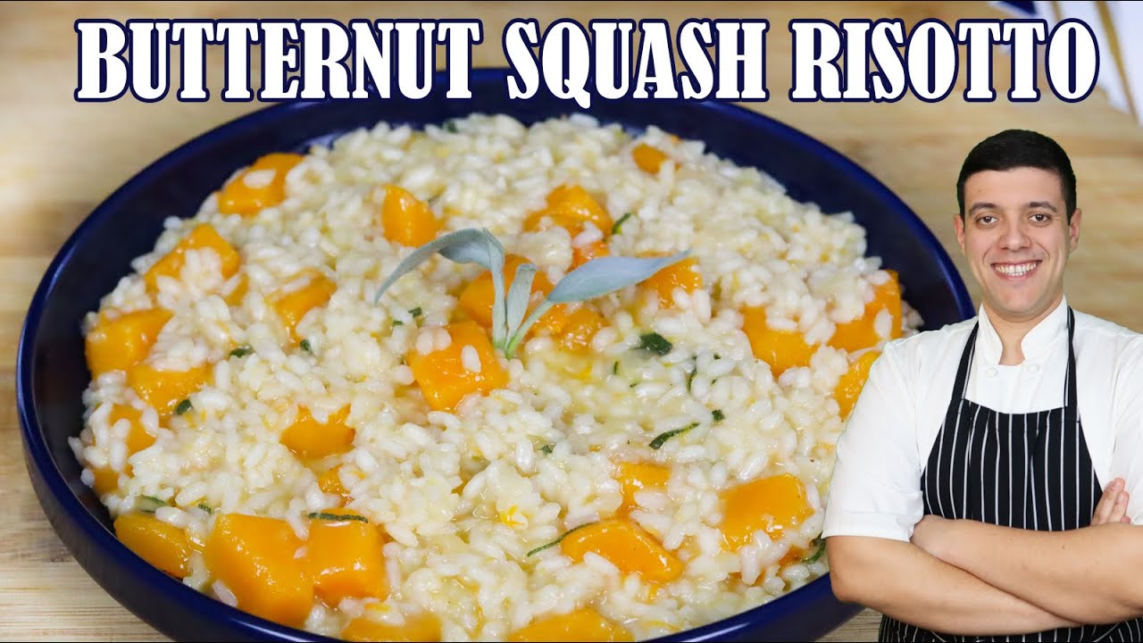 The Best Italian Dishes   Butternut Squash Risotto   Recipe by Lounging with Lenny