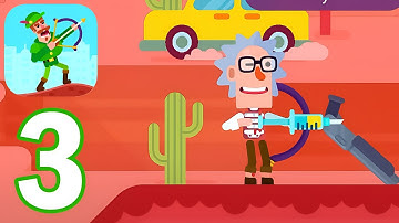 Bowmasters gameplay walkthrough part 3 (android and iOS)