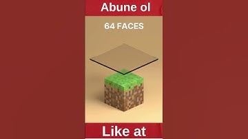 Minecraft Grass Block VS Glass #ytdayibenionecikarnolur