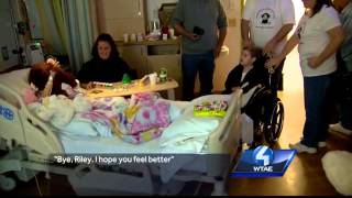 Boy, 8, hand-delivers toys to kids at Children's Hospital