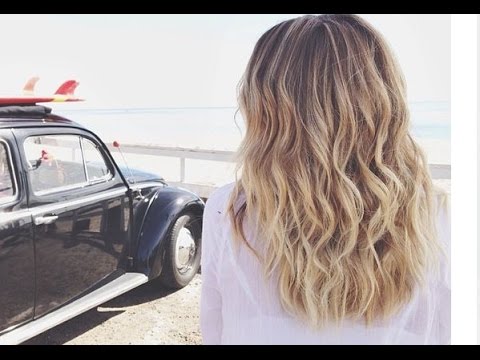 229 пляжные волны укладка волос за 5 минут