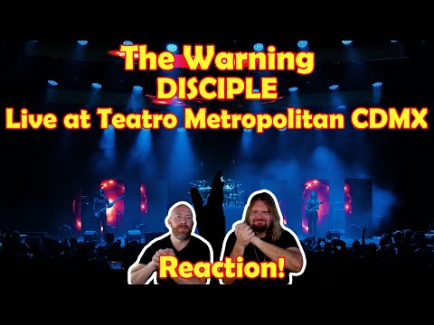 Musicians React To Hearing The Warning - Disciple Live At Teatro Metropolitan Cdmx 08292022