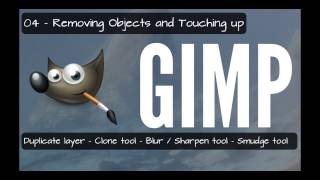 GIMP Tutorials - 6e - INITE - 04 - Removing Objects and Touching up