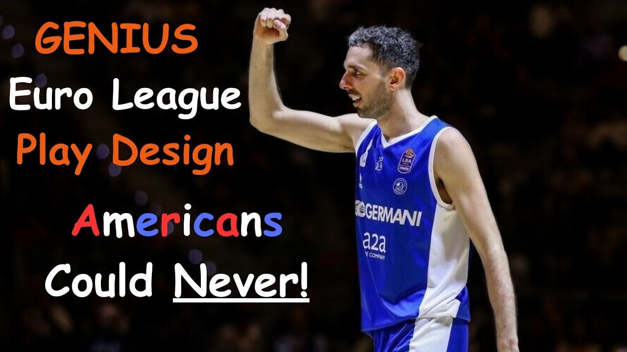 GENIUS Play Design | Euro League | Fake Double Screen | 5 Out Motion Offense