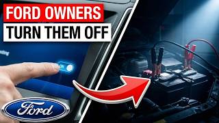 7 Stupid Ford Settings That Are DRAINING Your Battery Overnight (TURN THEM OFF)