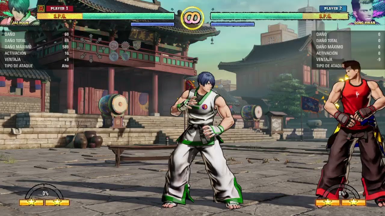 FATAL FURY - CITY OF THE WOLVES [PS4] KIM JAE HOON COMBO 1(ME)