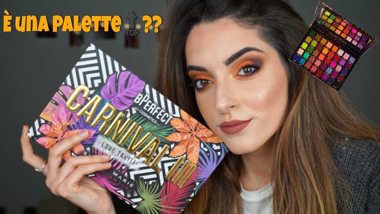 BPERFECT CARNIVAL 3 LOVE TAHITI PALETTE, PROVIAMOLA! 💥