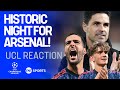Mikel Arteta, Mikel Merino &amp; Christian Nørgaard react after Arsenal make more history 🔴