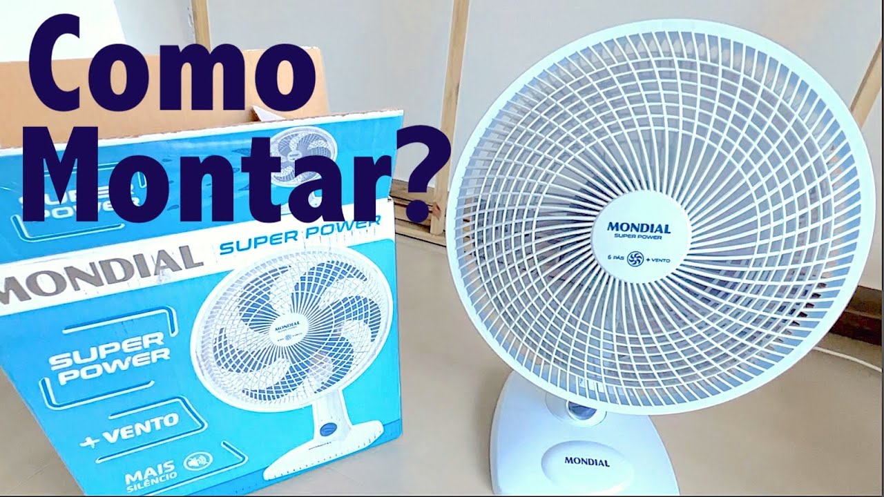 Como montar ventilador Mondial 30cm? - YouTube