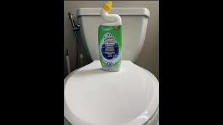 Scrubbing bubbles Toilet Bowl Cleaner and Stain remover Demo