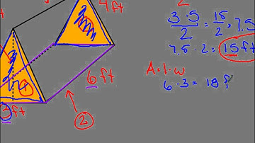 Surface Area of a Triangular Prism