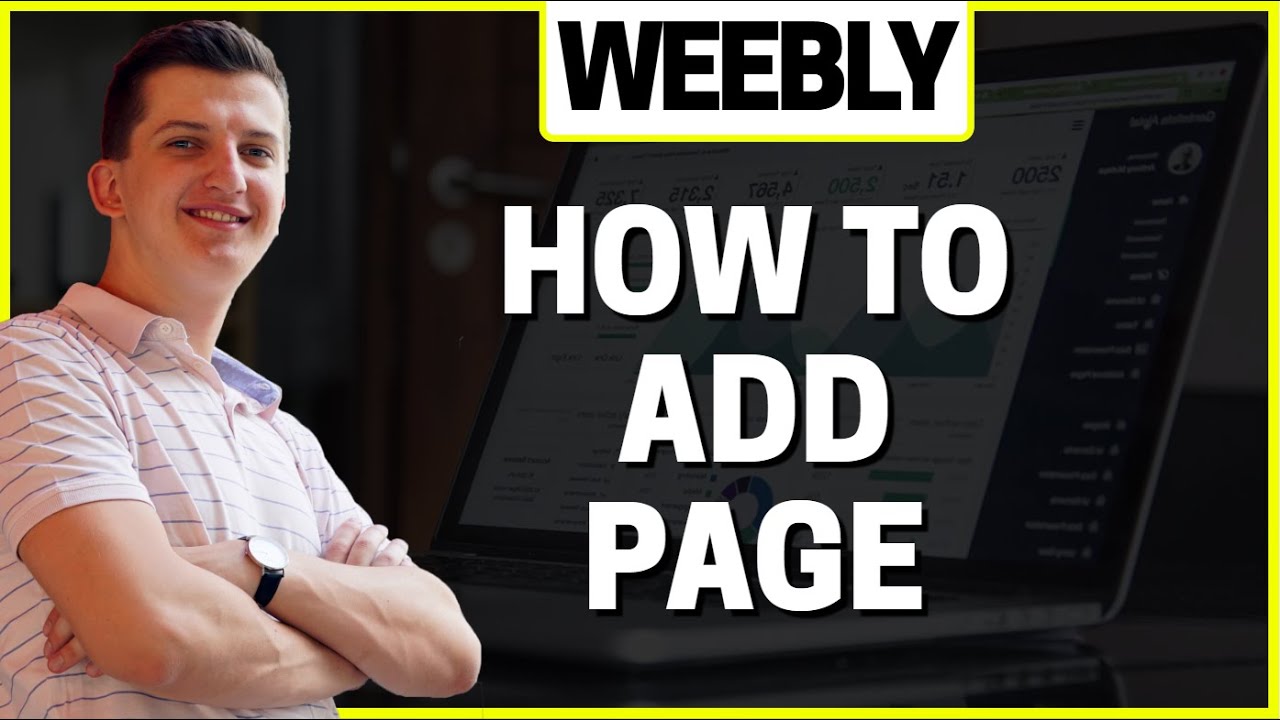 How To Add Page In Weebly - YouTube