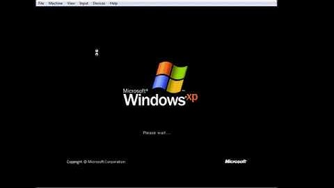 Installing Windows XP x86 in virtualbox