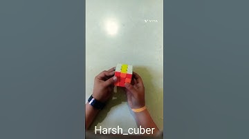 How to make 4 H patternin rubik