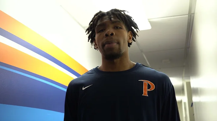 Men's Basketball | Keith Fisher III after win over...