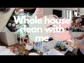 Whole house clean with me | End of year clean up and pack up