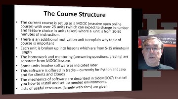 IU X-Informatics Unit 1: Introduction 1:Overall Introduction