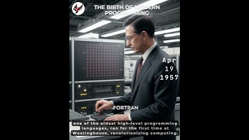 The Birth of Modern Programming – FORTRAN (April 19, 1957)