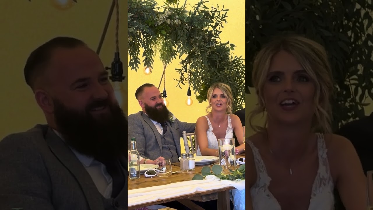 Is this the best or worst best man speech? Watch till the very end 😳