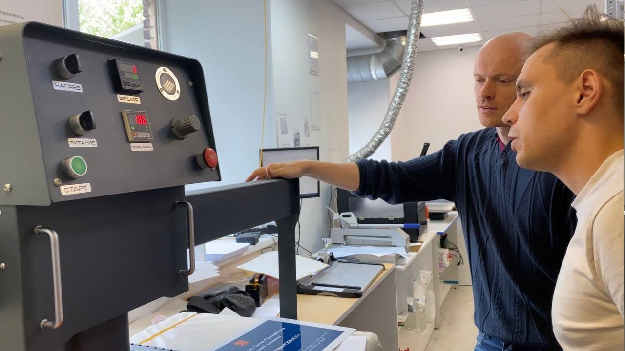 Сублимационная печать на алюминии на термопрессе THOR 46 в копицентре ...