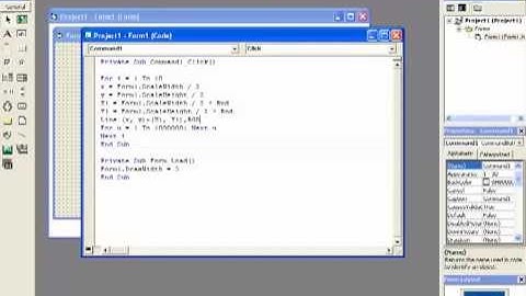 VB 2006 Random Lines in on part of the form