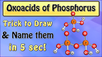Tricks for Oxoacids of Phosphorus Chemistry Class 12