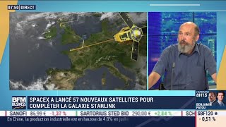 Fabrice Mottez(Observatoire de Paris-PSL): 57 nouveaux satellites pour compléter la galaxie Starlink