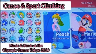 Mario & Sonic at the Olympic Games Tokyo 2020| Canoe & Sport Climbing