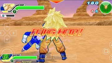ppsspp gameplay videos fight vs trunks vs goku funny moment