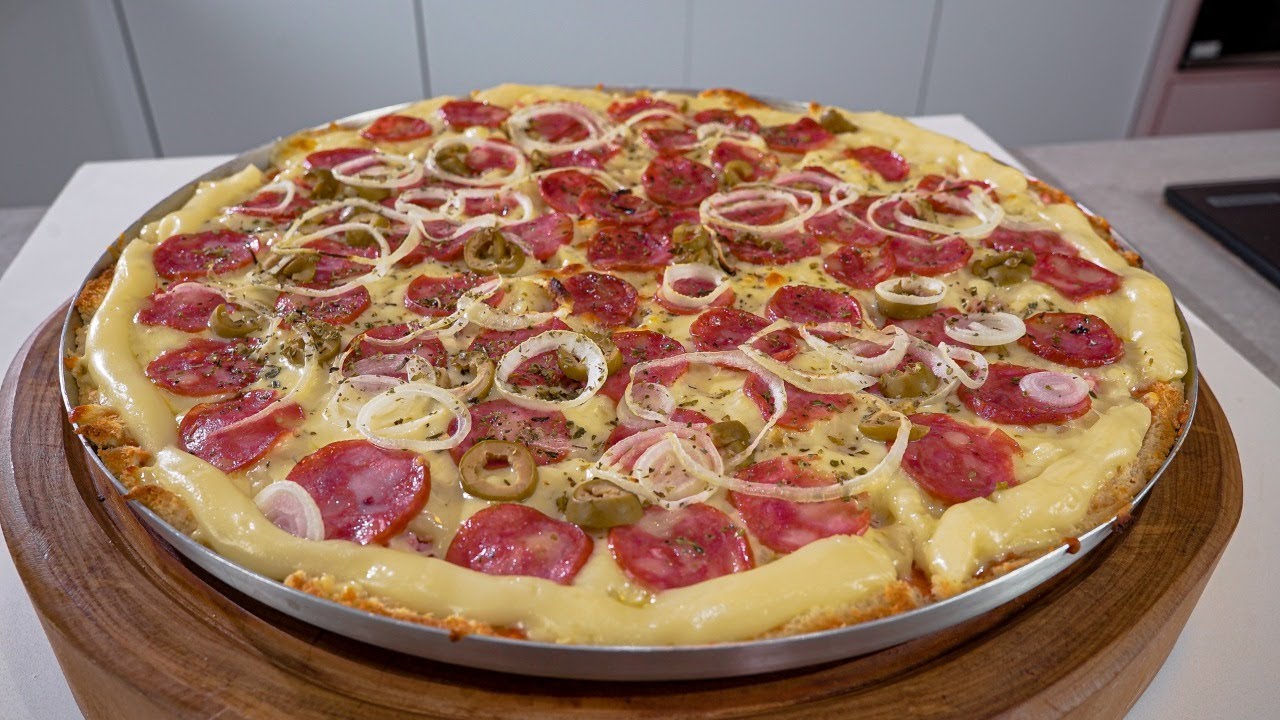 Pizza FÁCIL de Pão que Todo MUNDO Adora
