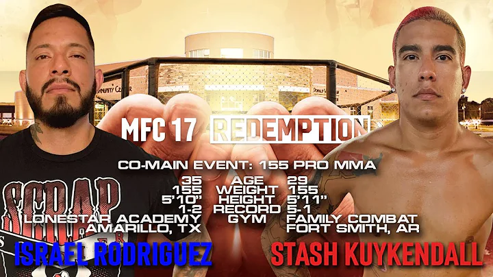 MMAXFC17 Israel Rodriguez VS Stash Kuykendall