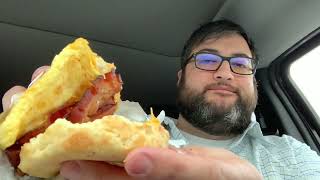 Chick-fil-A Bacon Egg and Cheese Biscuit Breakfast Sandwich Review