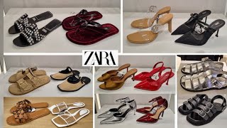 ZARA WOMEN'S SHOES NEW COLLECTION/ APRIL 2024