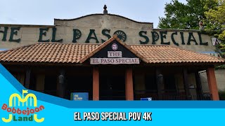 Bobbejaanland - El Paso Special Onride POV 4K