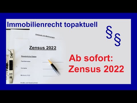 Achtung: Zensus 2022 ab sofort | Tutorial