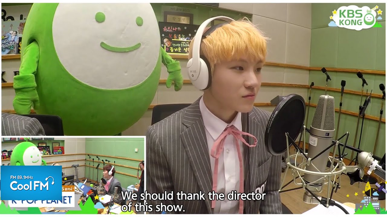 직캠 라디오 케이팝 플래닛 DJ되다 : 우지 CAM / 151004[K-POP PLANET_ENG SUB]