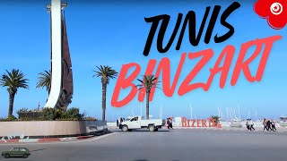 Binzart Old Harbor To The Corniche, Tunisia 🇹🇳 4k
