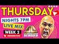 Thursday nights live 7pm with dj jazzy d week 2