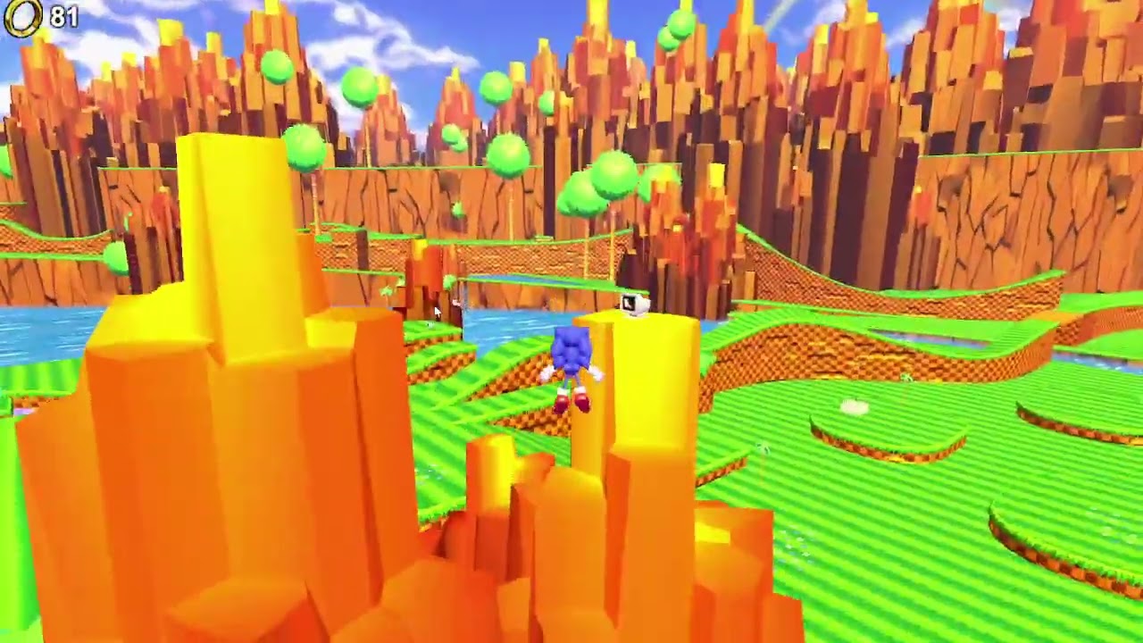 игра которая является прародителем соник фронтирс| обзор на Sonic Utopia