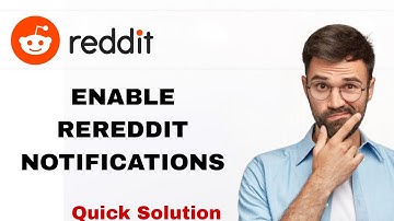 How To Enable Rereddit Notifications On Reddit App | Step By Step