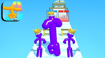 Tall Man Run - Gameplay Walkthrough Part 1 Levels 1-16 (Android,iOS) TO CNR TKG GAMES CHANNEL