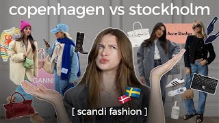 COPENHAGEN vs STOCKHOLM: what fits YOU best & how to dress like Scandinavian | NA-KD outfits ☕️🍂