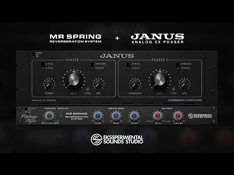 MR Spring Reverberation System with Janus 2X Phaser