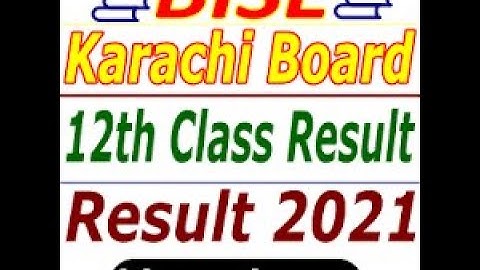 karachi board announces latest update related intermediate result 2021| karachi board inter results|