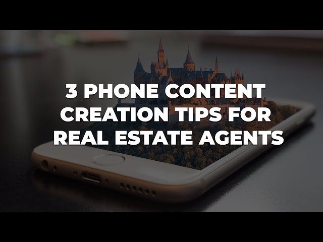 3 Tips to Create More Professional Social Media Content with your Smart Phone!