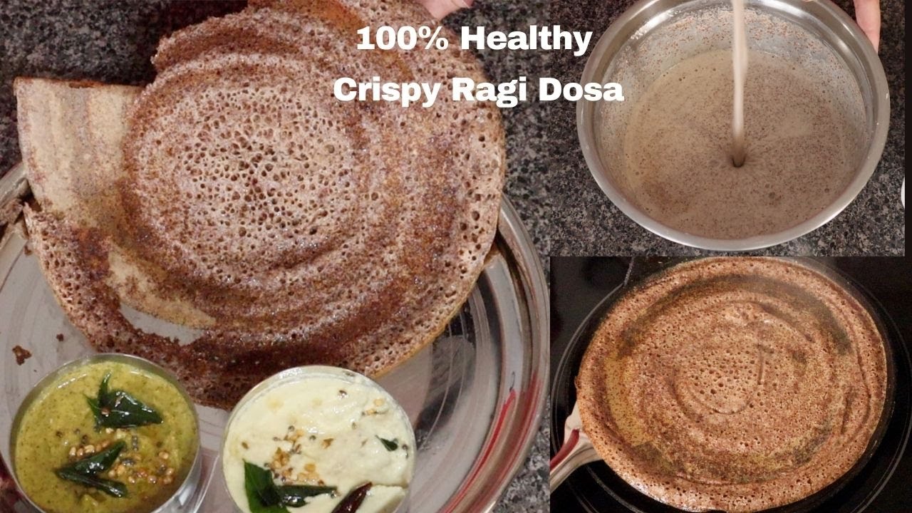 control sugar level in body in Crispy Ragi Dosa Recipe